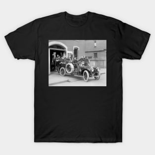 Fire Squad, 1911. Vintage Photo T-Shirt